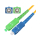 ExtraLink SC/APC-SC/UPC Patchcord Jednomodowy Simplex G652D 3mm 0.5m - 1543614 - zdjęcie 2